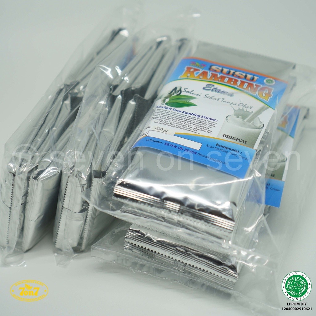 

Susu Kambing Kemasan Sachet 1 pack 10 pcs @20gr