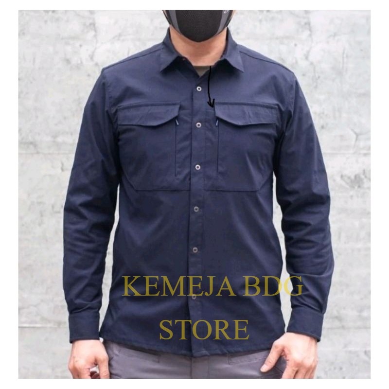 Kemeja - Tactical - Kemeja lapngan - Kemeja Casual Bahan American drill premium