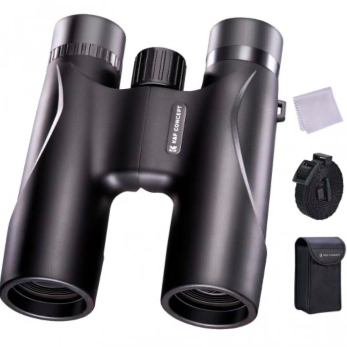 K&F Concept KNF 12x32 Compact Binoculars  Binocular BAK4 Telescope Teropong with Cleaning Cloth FMC 