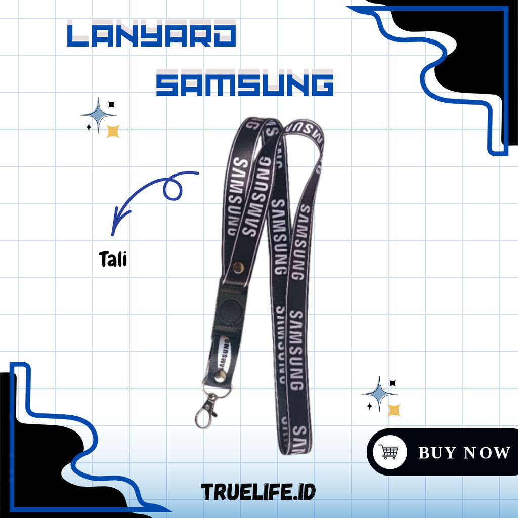 

Tali ID Card/Lanyard SAMSUNG [READY STOCK]