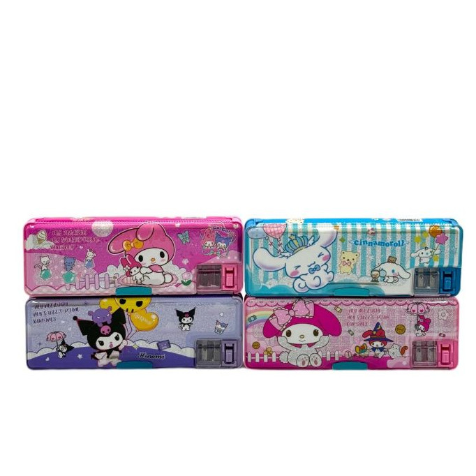 

( StaLand ) Kotak Tempat Pensil Magnet Anak Sekolah SANRIO Frozen Aveger Disney Marvel 1