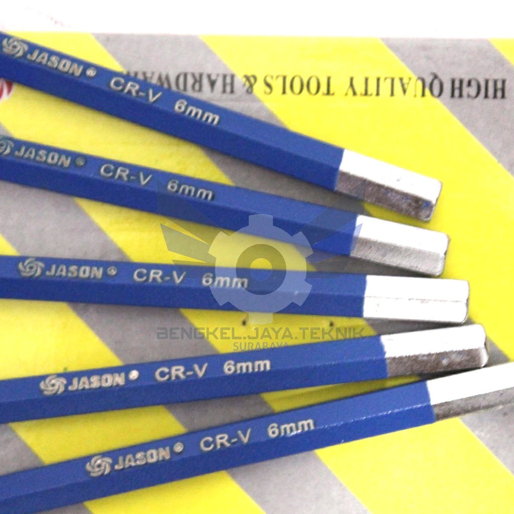 [PROMO] Kunci L Set 6mm / Kunci L Segi 6 / Kunci L 6mm / Kunci L 5pcs CR-V JASON (346-178)