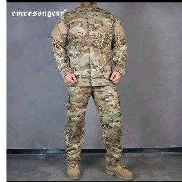 Baju tactical combat BDU emerson R6 EM6889 MULTICAM 100% Original Import