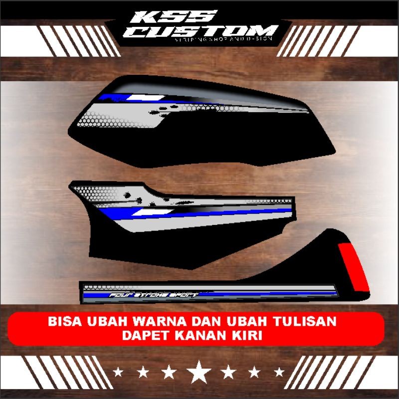 striping gl custom variasi herex - striping les gl variasi simpel - stiker gl variasi - striping gl 