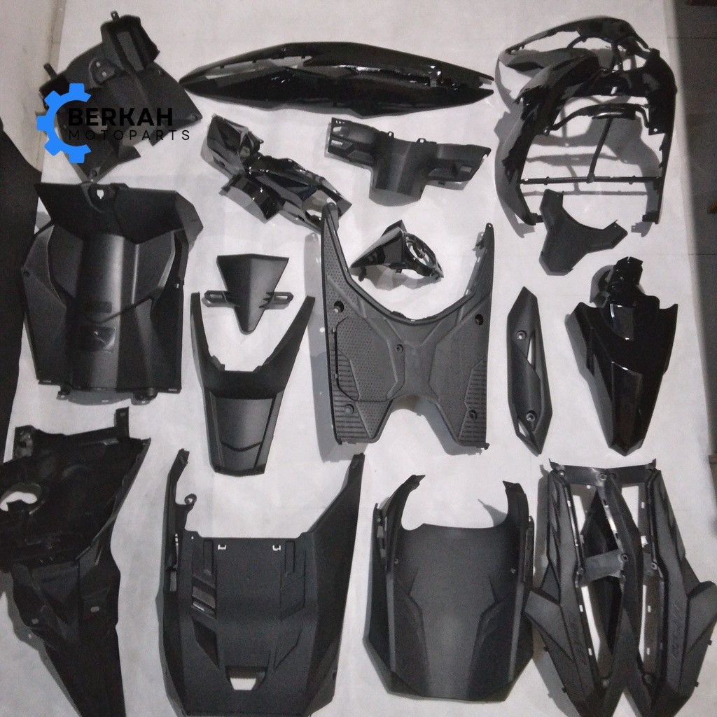 Full Body Beat Street / ESP K81 2016 2017 2018 2019 Hitam WIN | complete set bodi kasar halus motor 