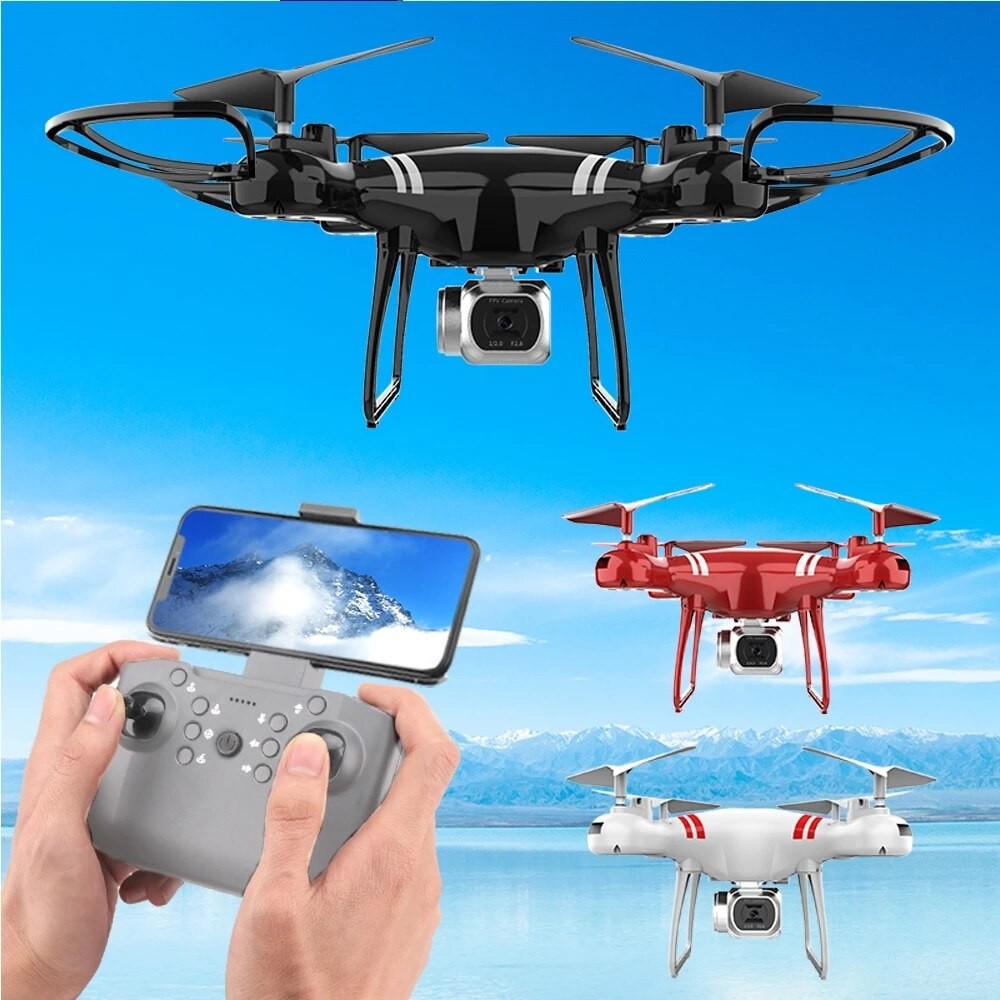 RC Drone Double 4K Wifi FPV HD Camera KY101 Drone Altitude Hold Gesture Mode Long Flying time RC Qua