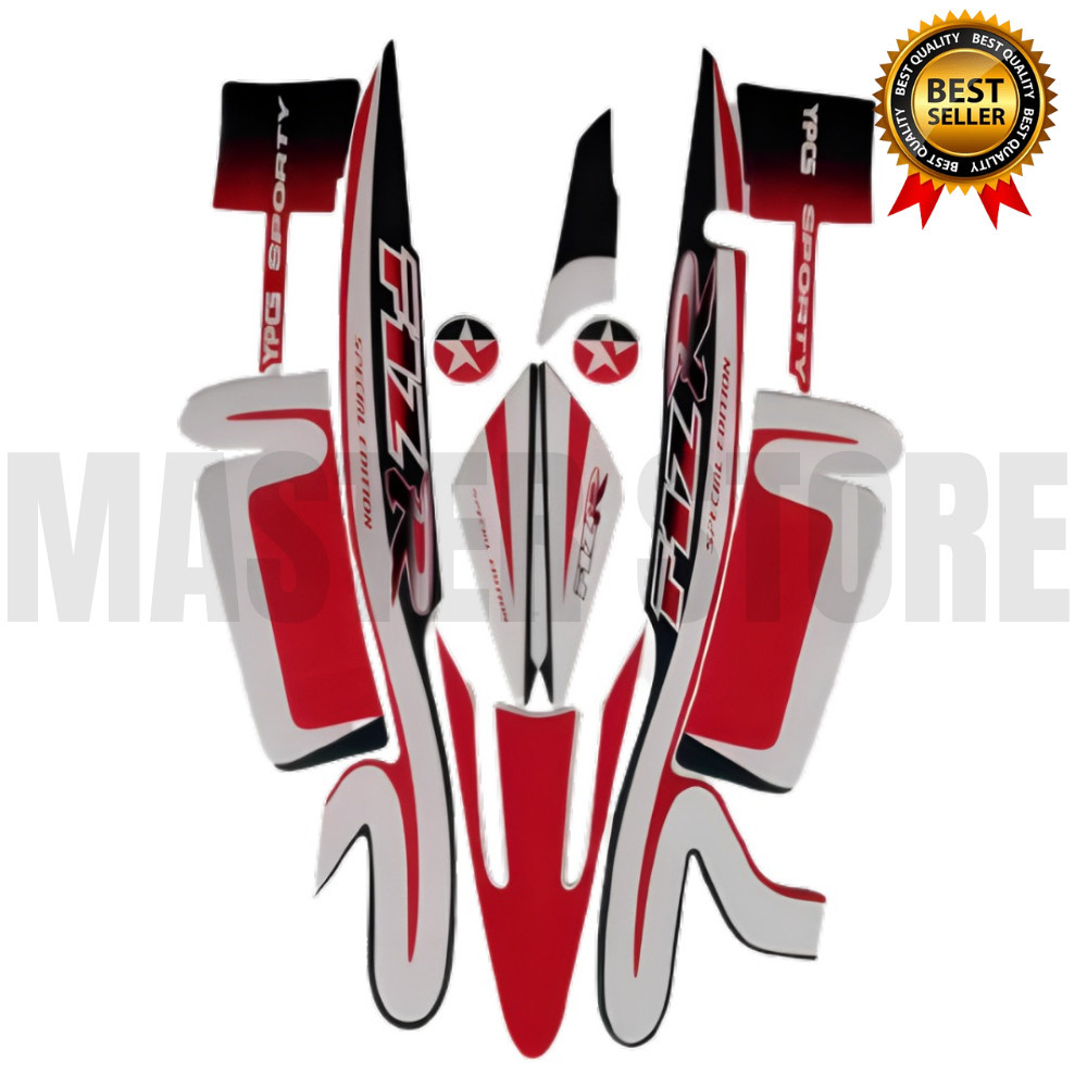 STIKER STRIPING STANDAR F1ZR 2004 ORI TERMURAH TERLARIS