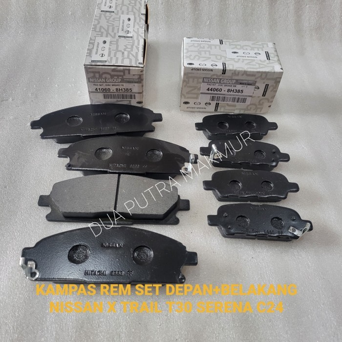 COD Part Baru  KAMPAS REM SET DEPAN+BELAKANG SERENA C24 XTRAIL T30