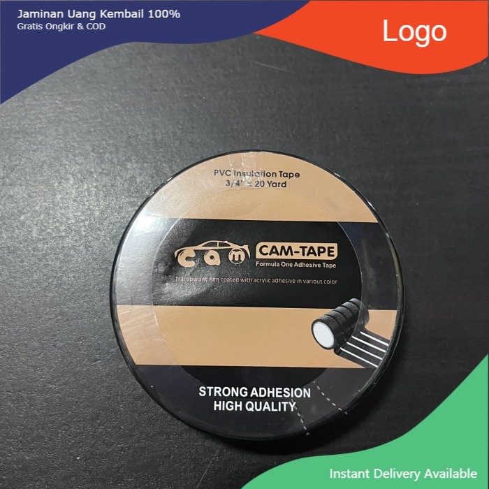

Isolasi lem listrik pvc insulation tape import cam tape 20 yard 3/4" Khairun_Variasi