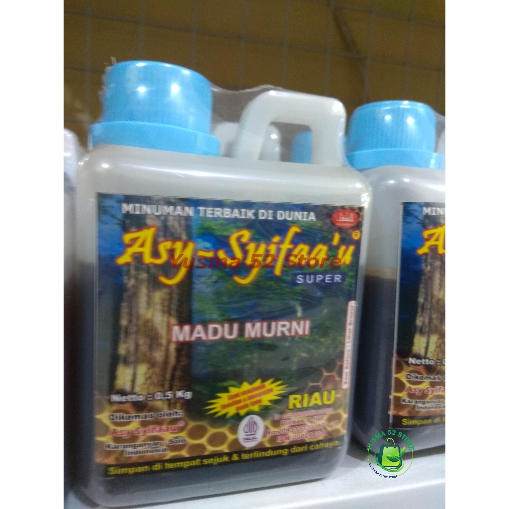 

ASY SYIFAAU - Madu Hutan Asy syifaa 500gr Madu Murni 100%