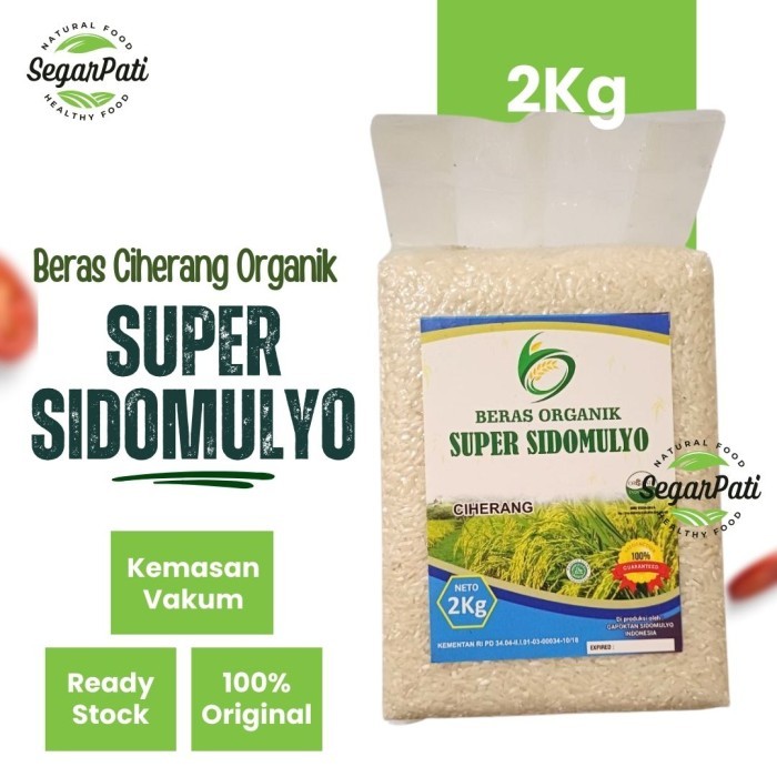 

Super Sidomulyo Beras Ciherang Organik Premium 2 Kg