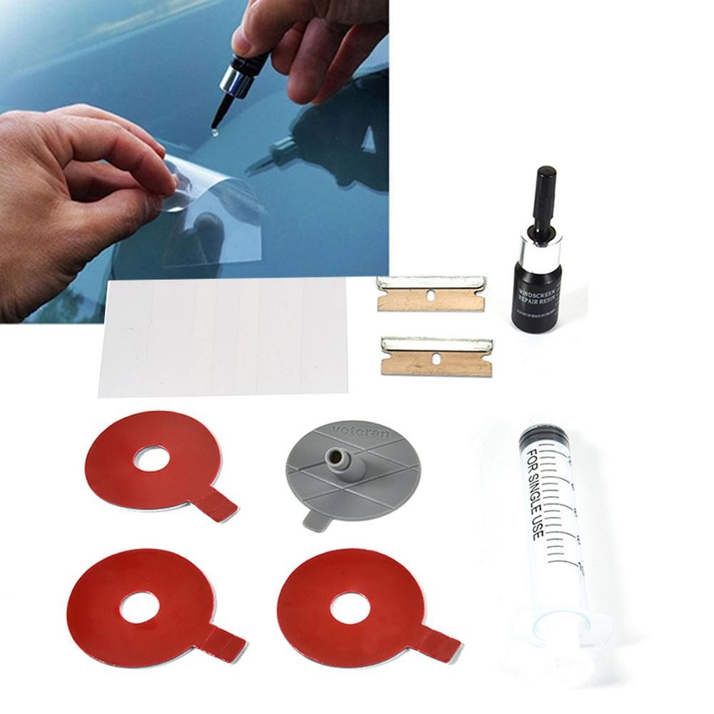 Car Windshield Repair Kit Tools DIY Vehicle Windscreen Revolutionary Glass Repair Kit Auto Glass Win