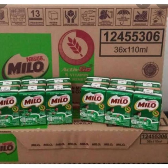 

New Item MILO ACTIV GO UHT DUS 36 X 110ML