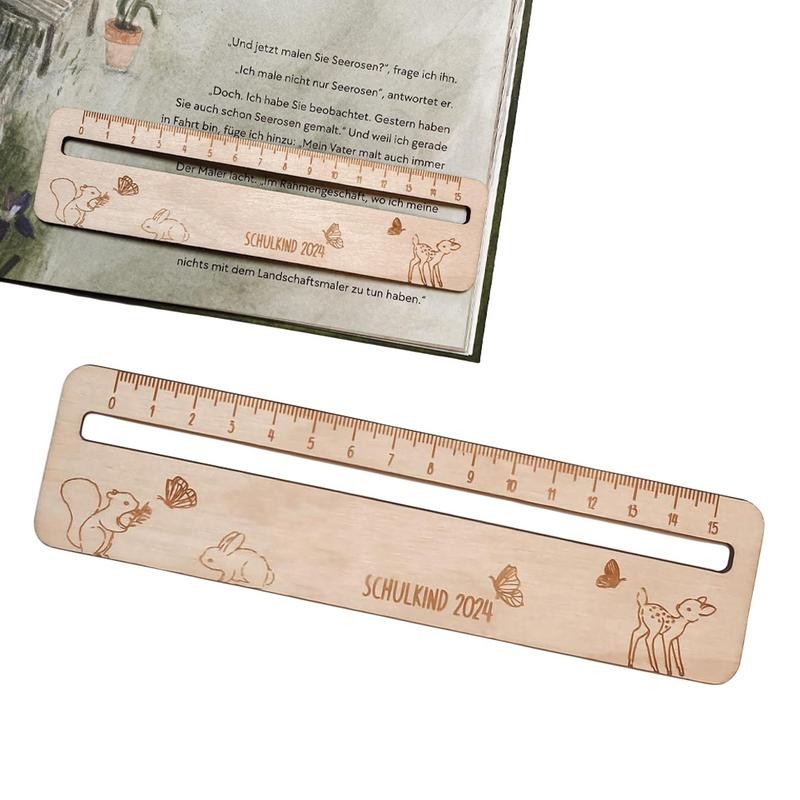 

Reading Strips Wooden Small Paragraph Size Tracking Rulers Measuring Ruler Text Guide For Children Students Teachers Reading