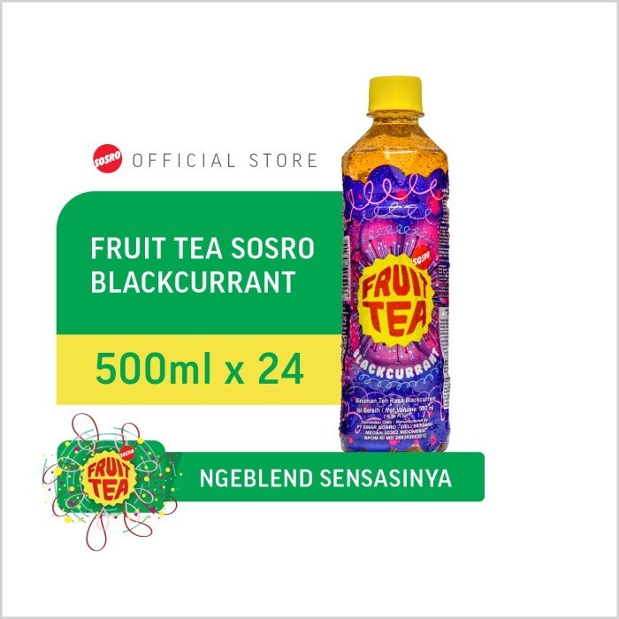 

NEW ITEM MINUMAN FRUIT TEA BLACKCURRANT 24 X 500ML