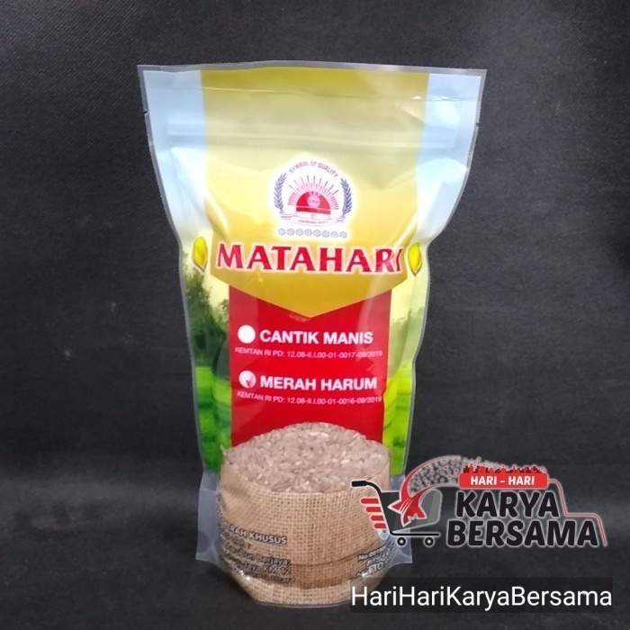 

NEW ITEM BERAS MEREK MERAH MATAHARI MERAH HARUM 1KG