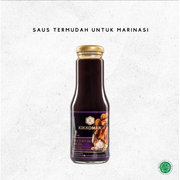 

allforyou_-undefined-Kikkoman Bumbu Saus Sauce Saos Beef Garlic Teriyaki 300g Halal Murah