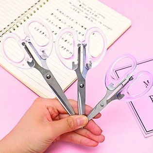 

Gunting Kertas Transparan Pemotong Kertas Scrapbooking Cutter Perlengkapan Kantor Sekolah 982