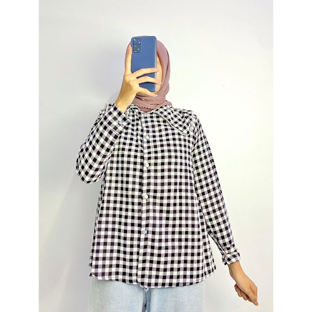 DHOLISHOP.ID Tunik Wanita Jumbo / Atasan Wanita Jumbo / Tunik Fisa Jumbo / tunik Jumbo Wanita XXL / 