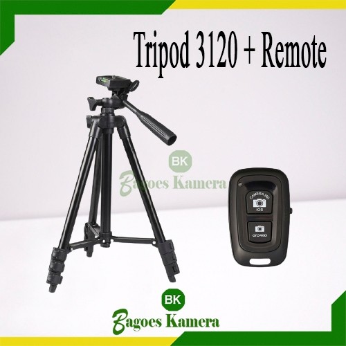 TERLARIS Weifeng Tripod 3120 - Tripod HP dan Kamera Universal + Free Holder U Tomsis dan Tas Tripod 