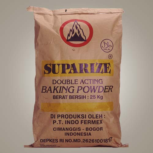 

double acting baking powder suparize/ pengembang kue 25kg (1 zak)
