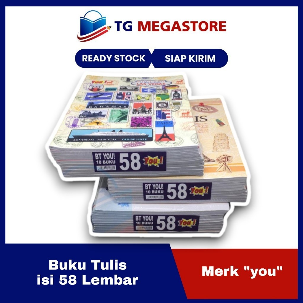

SERBA MURAH Buku Tulis You 58 Lembar Murah