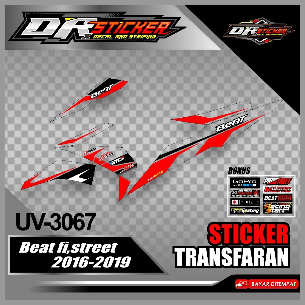 Striping Beat New Esp Transparan 2017 2018 2019 Custom List / Striping Beat street,fi,esp