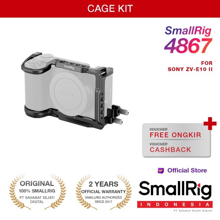 SmallRig Cage Kit for Sony ZV-E10 II 4867