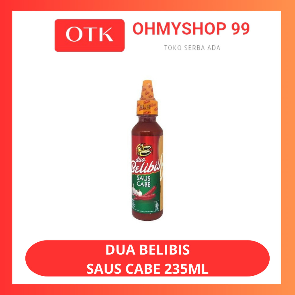 

DUA BELIBIS Saus Cabe Saos Cabai 235ml