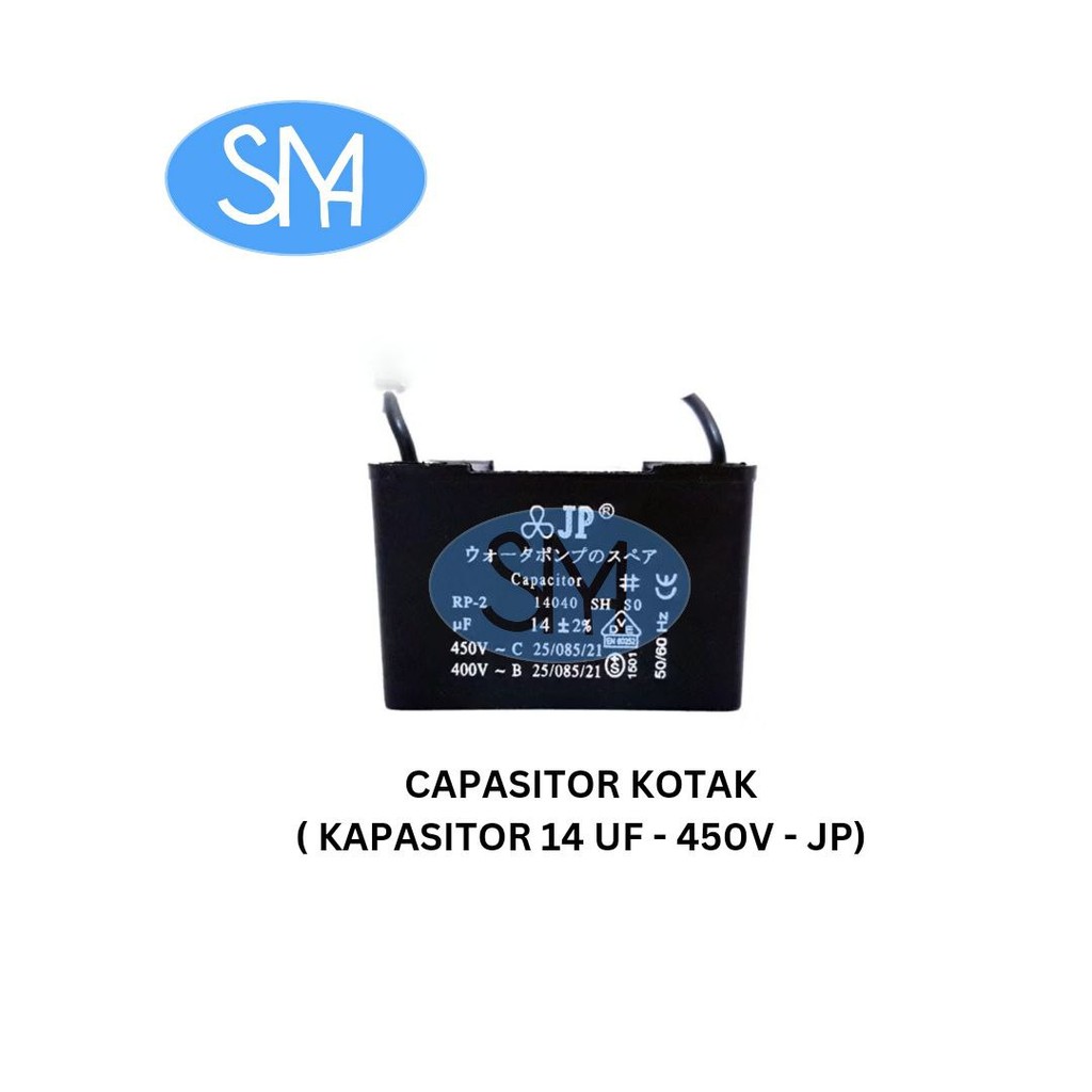 JP 14 UF - 450V KAPASITOR / CAPACITOR KOTAK