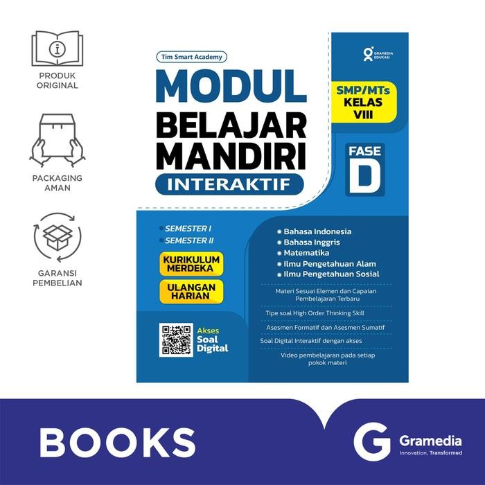 

SGAbook MODUL BELAJAR MANDIRI SMP/MTs Kelas VIII