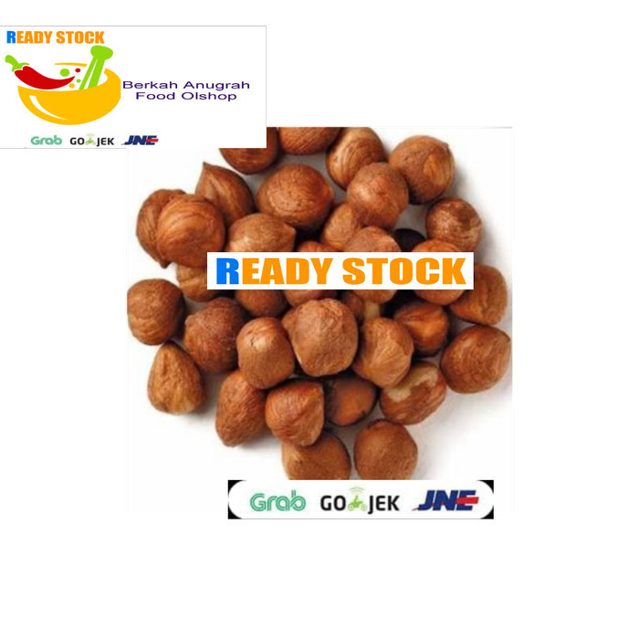 

DRIED HAZELNUT KERNELS 250 GR/ KACANG HAZELNUT KERING