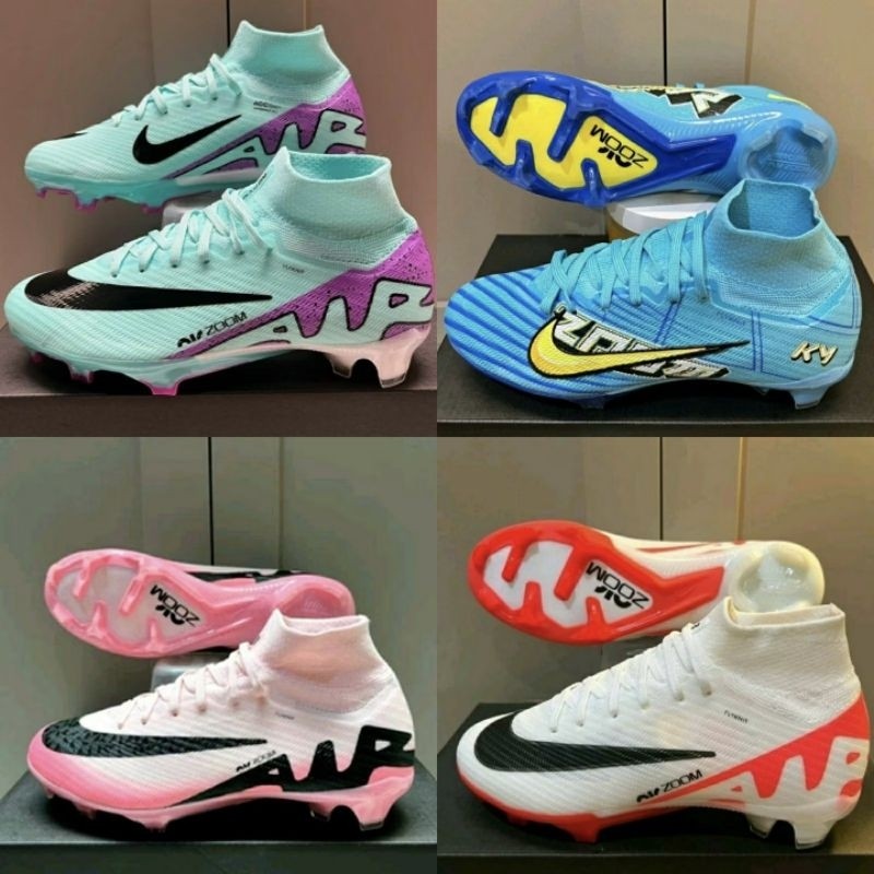 [MURAH] Sepatu Bola Anak Mercurial Superfly 9 Elite Sky Sepatu Bola Anak SD, SMP, SMA Sepatu Mini So