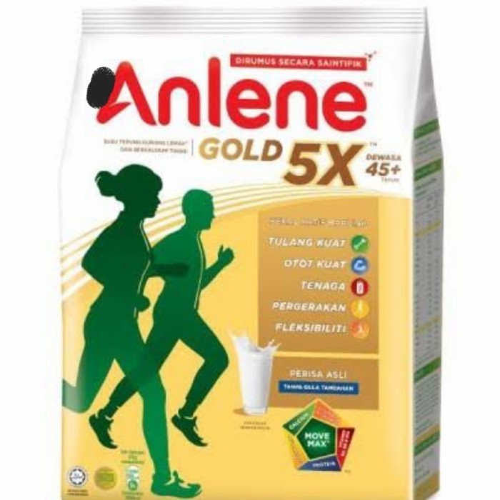

[[Promo]]BEST SELLER Susu Bubuk Anlene Gold Dewasa 45+ Tahun Tanpa Gula Malaysia 1 Kg