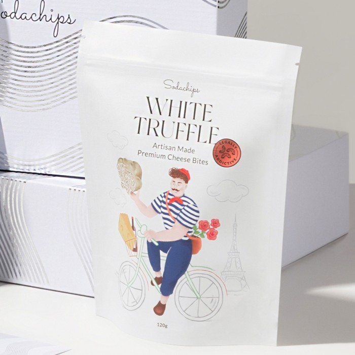 

Sodachips WHITE TRUFFLE Cheese Bites snack
