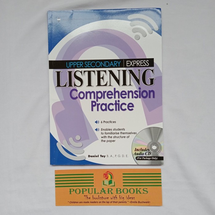 

Listening Comprehension Practice Secondary - lower