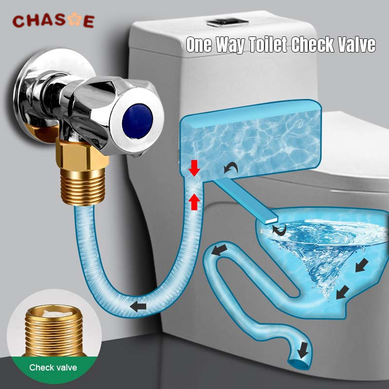 Anti Aliran Balik Katup Satu Arah / Toilet Pemanas Air Katup Periksa Satu Arah / 4 titik Katup Perik