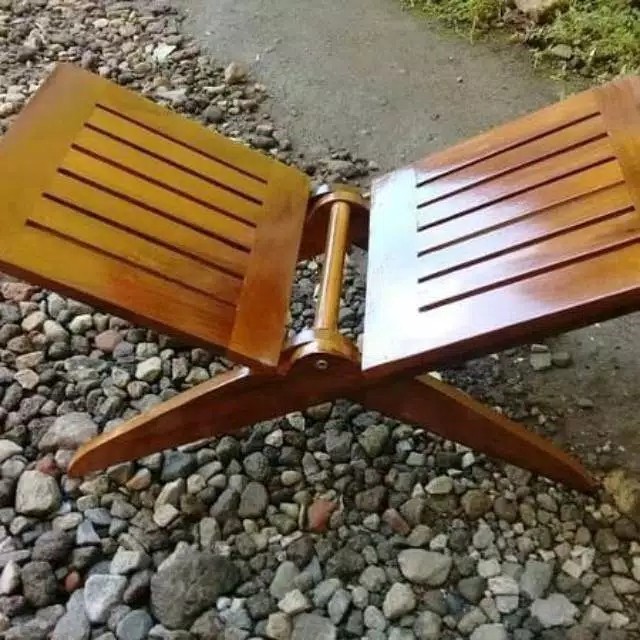 Rekal Al-Qur'an Garis Dari Kayu Jati Asli