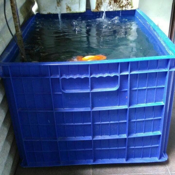 

HANATA 3101 BOX CONTAINER 200 LITER / KERANJANG INDUSTRI / KOLAM IKAN