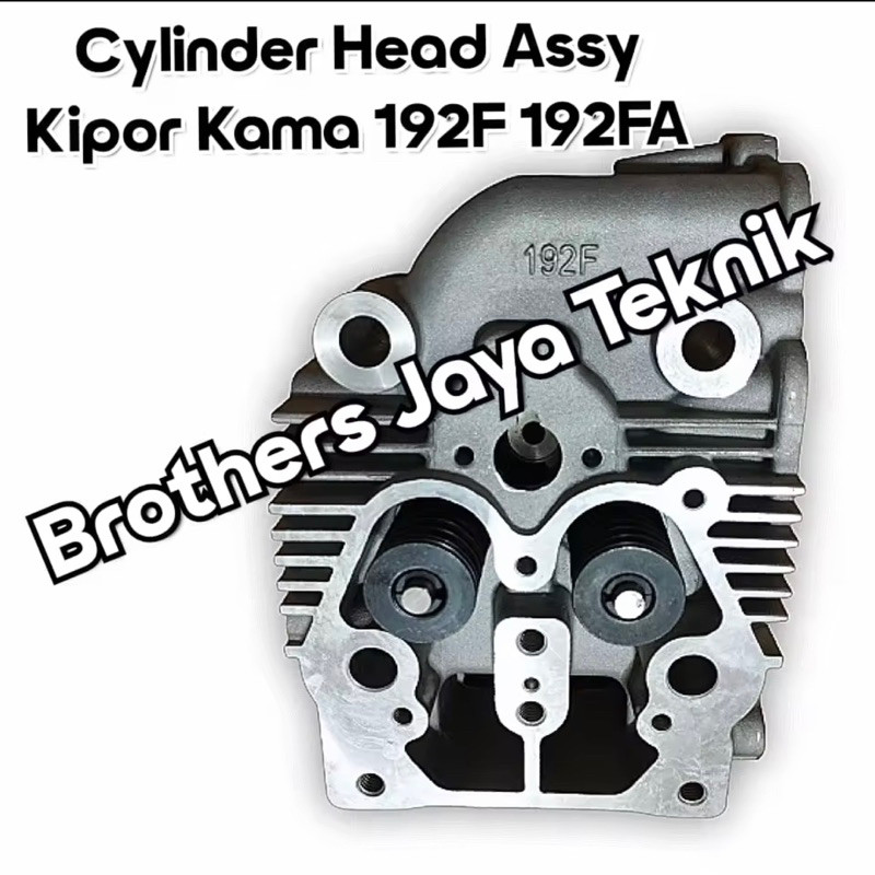 

192 Cylinder head assy Deksel komplit mesin genset diesel 192F 192Fa DG9200SE amplas