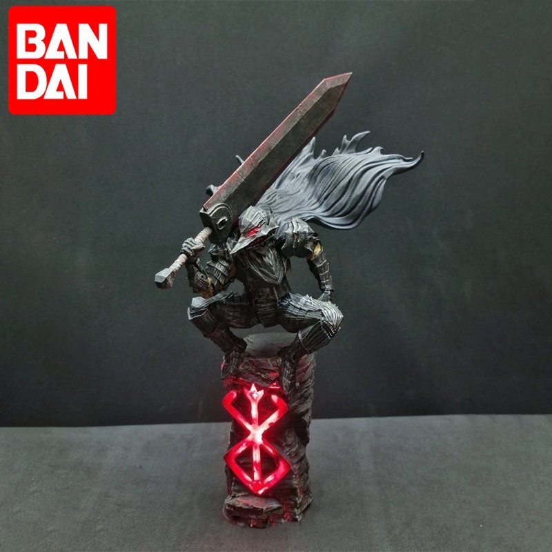 25cm Berserk Guts L Anime Figure Guts Berserker Armor Action Figure Berserk Black Swordsman Figurine