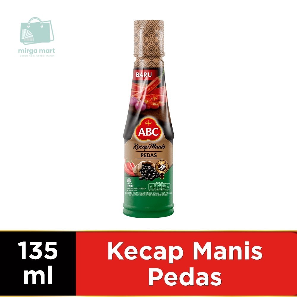 

ABC Kecap Manis Pedas 135 Ml Rasa Unik Halal mirga mart mlg