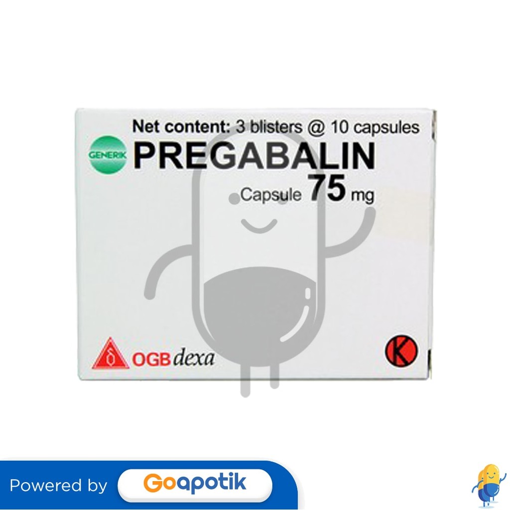 Pregabalin Ogb Dexa Medica 75 Mg Box 30 Kapsul