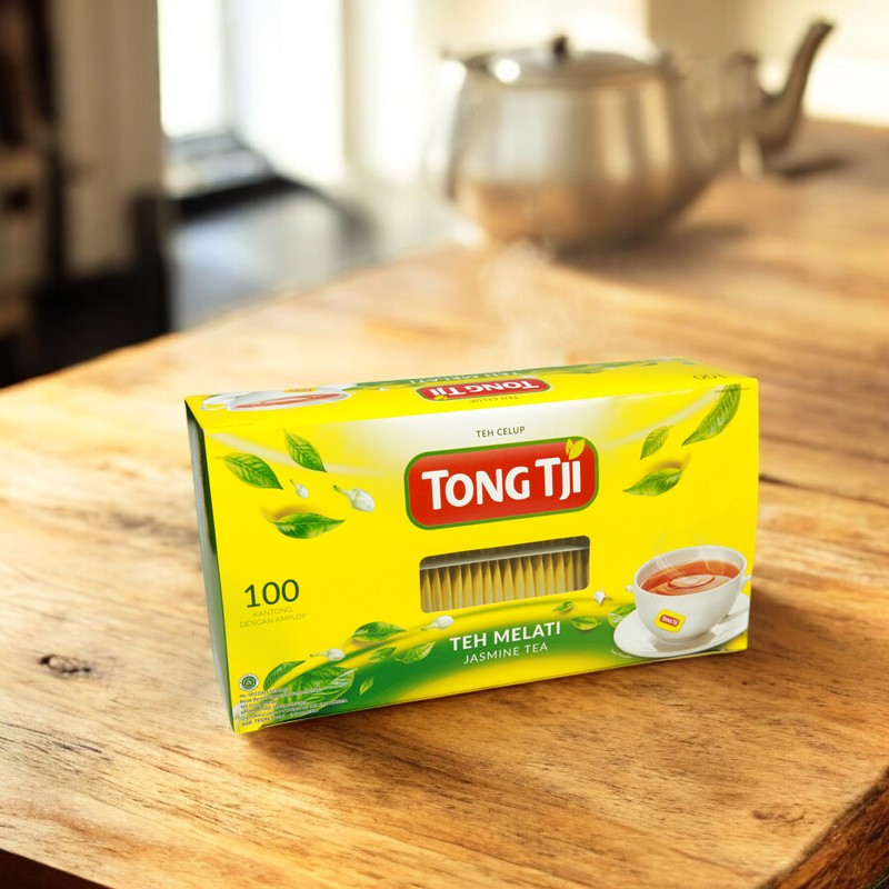 

Tong Tji Jasmine Tea Teh Celup Dgn Amplop 1 Pack (2 Gr X 100 Teabags) - ABH