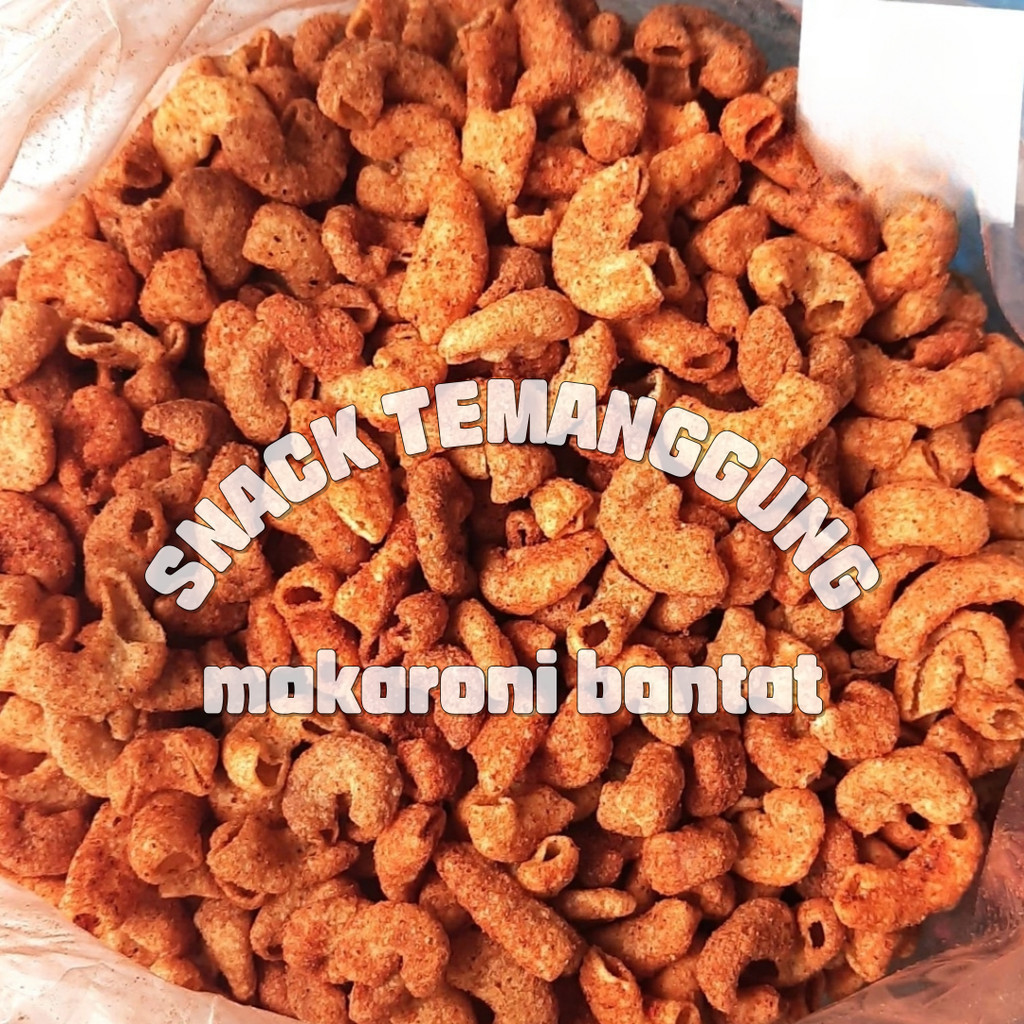 

BESTSELLER makroni bantat pedas gurih bantet makaroni makaroni bantet pedas makroni bantet 500 gram makaroni bantat 1kg