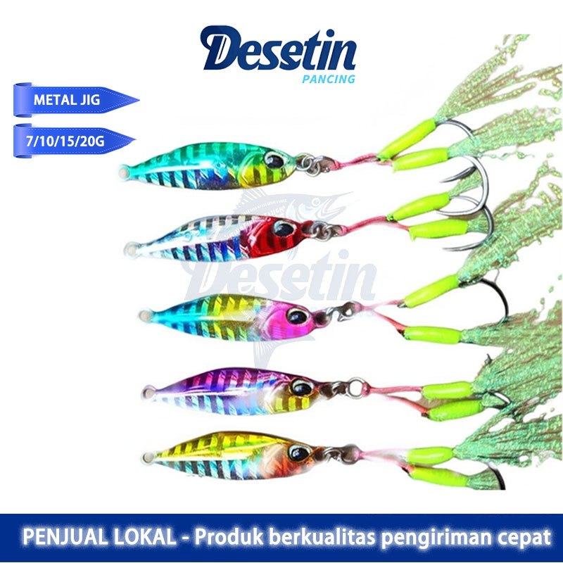 micro jig 10g micro jig 10 gram micro jig 7g micro jig 15g 20g metal jig kiler umpan jig umpan casti