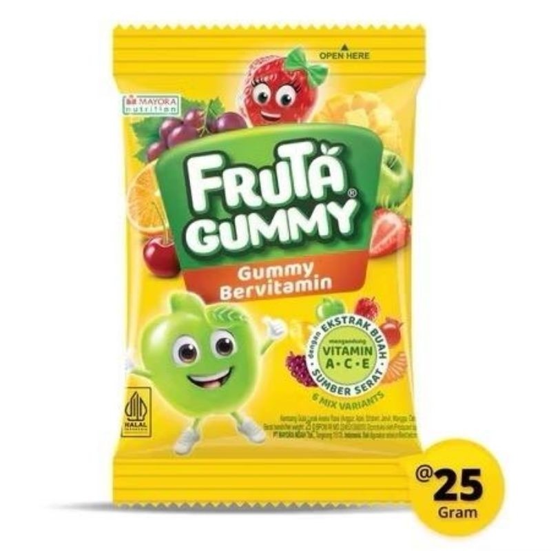 

Fruta Gummy Bervitamin - Extrak Buah