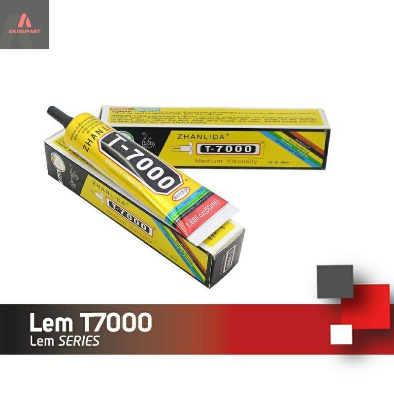 

SPAREPARTS T7000 Lem lcd touchscreen / Lem layar hp / Lem layar sentuh / Lem tutup belakang hp / Lem Backdoor 50ml