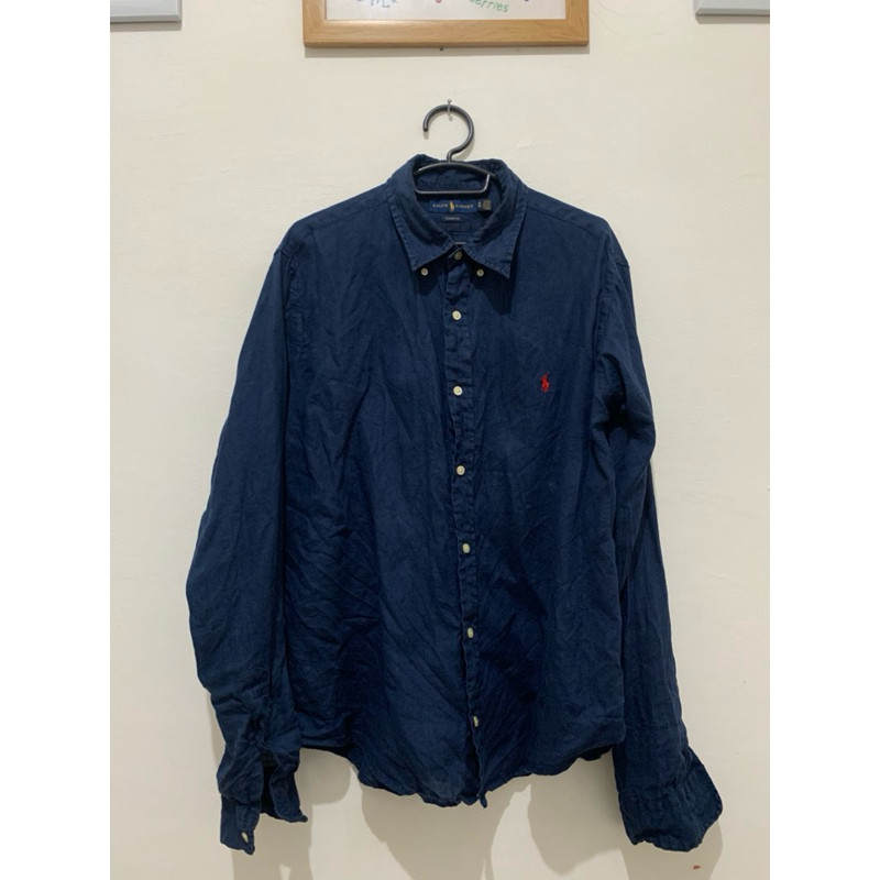kemeja ralph lauren navy second