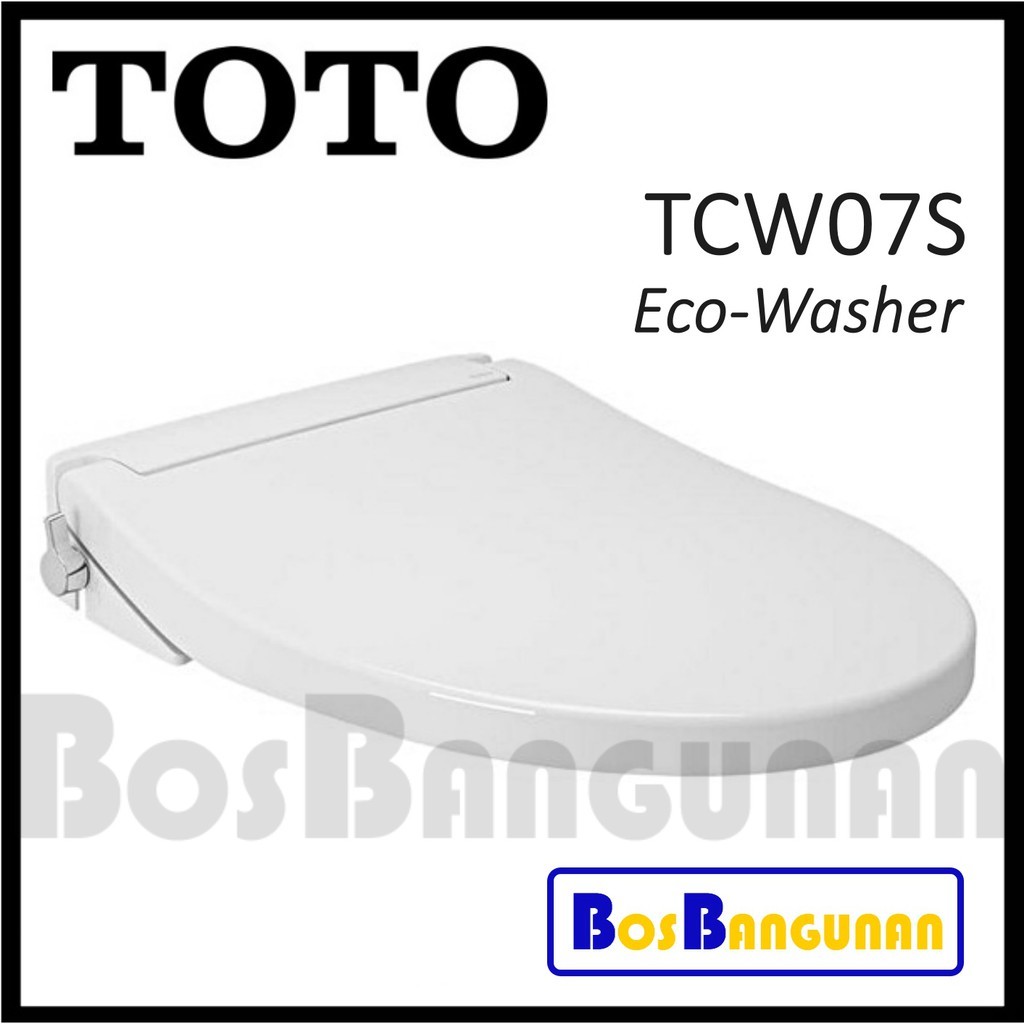 Tutup Closet TOTO TCW07S Eco Washer Kloset TOTO TCW 07 S Ecowasher / Tutup Closet Eco Washer TOTO